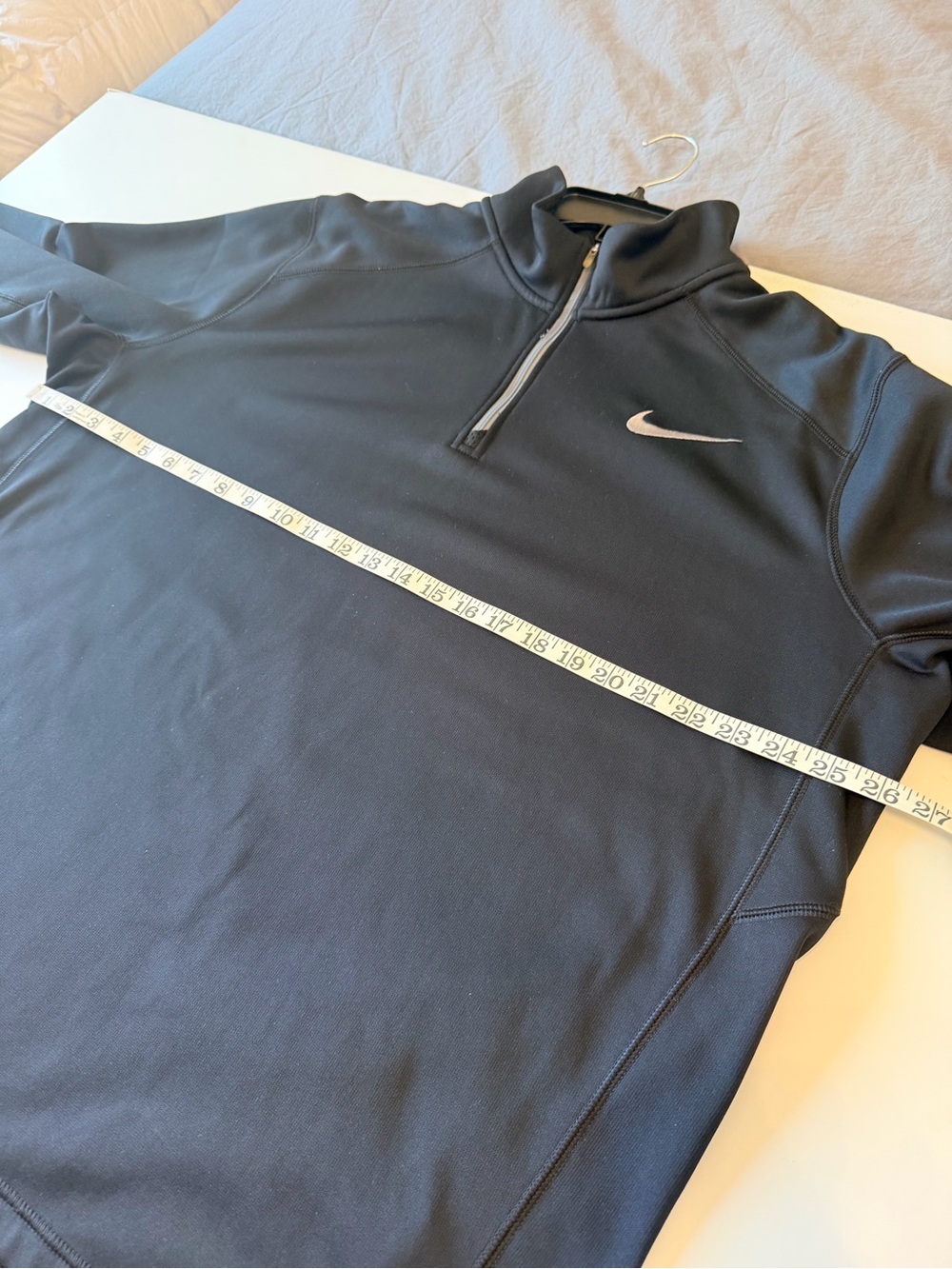 Nike Men's Therma-Fit pullover 1/4 Zip jacket, black and grey, size XL - Picture 5 of 10